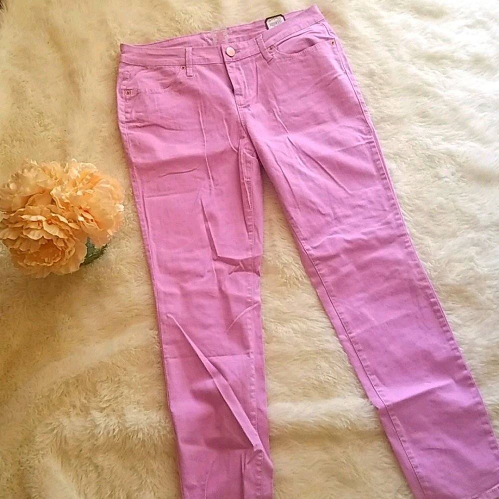 Lavender skinny pants